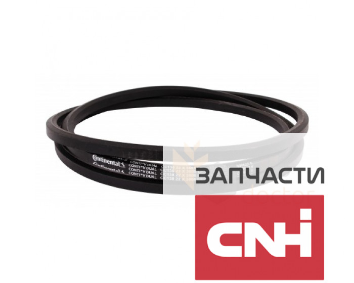 Ремень двусторонний шестигранный 80333347 New Holland HCC142 Roflex Dual Continental - фото
