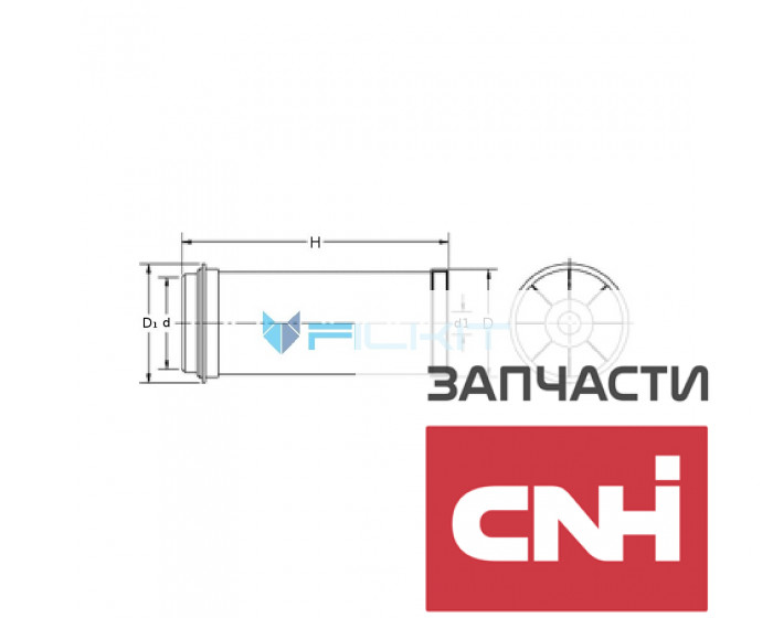 Фильтр воздушный 93348Е WIX - фото