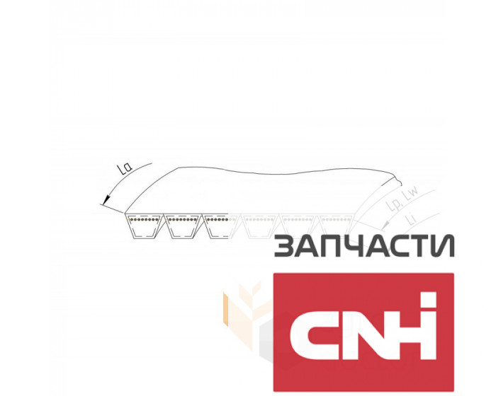Многоручьевой ремень 0749465 Gates Agri - фото