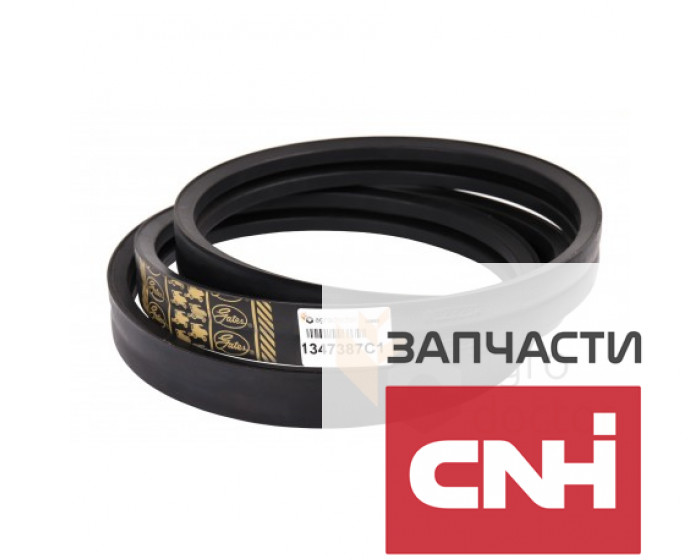 9604713 New Holland 1347387C1 CNH - Многоручьевой ремень 0323231 Gates Agri - фото