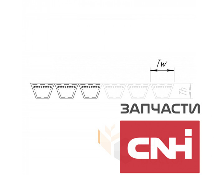Многоручьевой ремень 0749465 Gates Agri - фото